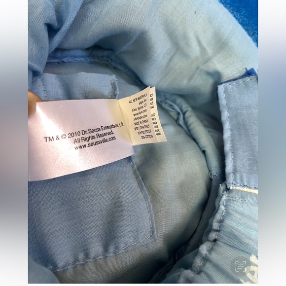 Dr. Seuss Birthday Hat - Yellow, Blue, and Red - Picture 6 of 7